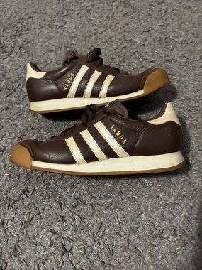 Brown adidas Samoa